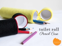 Onelmon Toilet Paper Roll Pencil Case